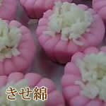 幸野屋の生和菓子（きせ綿）