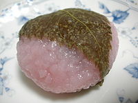 関西風（上方風）桜餅
