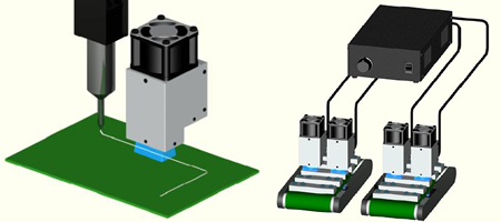 ロボットに取り付け見本