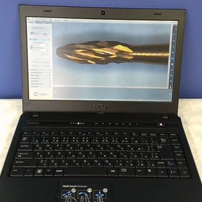 パソコンで観察