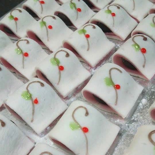 生和菓子（木の守、木守柿）