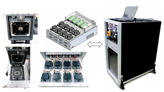 ペロブスカイト太陽電池 耐久試験装置の特徴