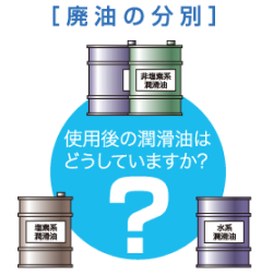 廃油の分別