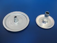 ファンネル　深絞り　プレス加工
