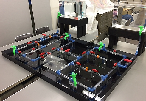 イベント展示用体験型模型