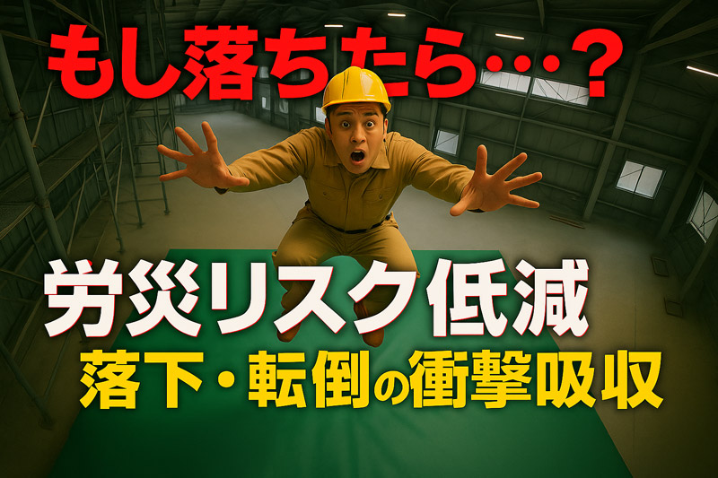 工場・建設現場用 衝撃吸収マット｜防護マット・安全マットをオーダーメイド製作