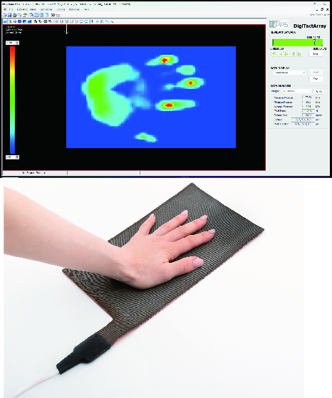 触覚アレイセンサ（面圧センサ）