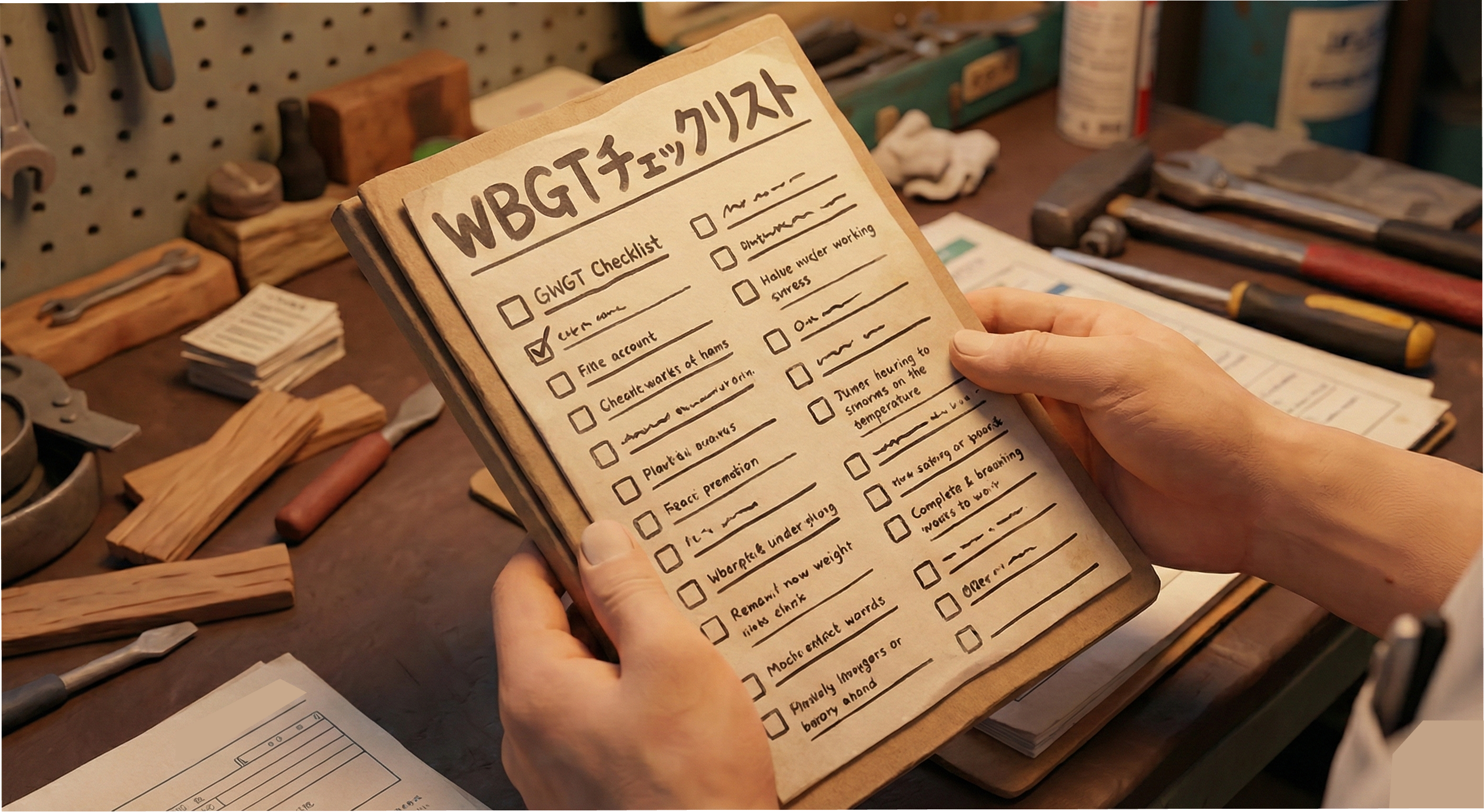 WBGT活用レベル診断チェックシート